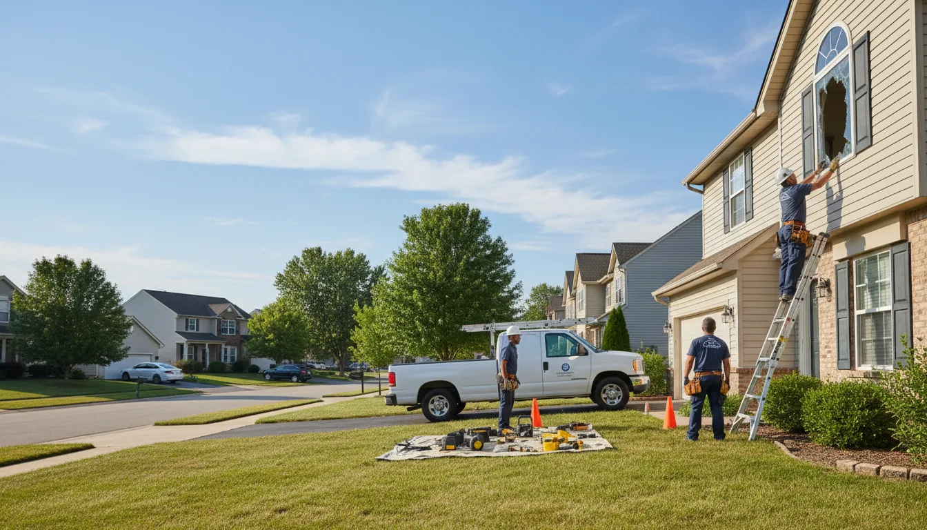 Expert window installer providing residential service in Falkner, MS